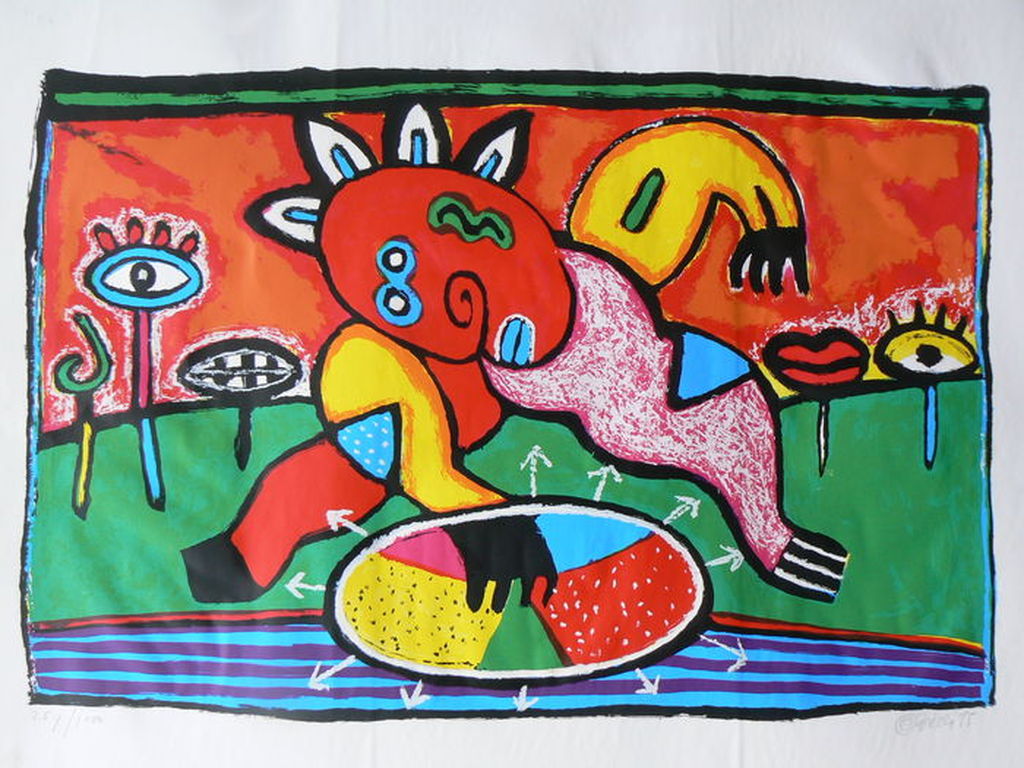 Clemens Briels - Originele Handgesigneerde Zeefdruk kopen? Bied vanaf 1!