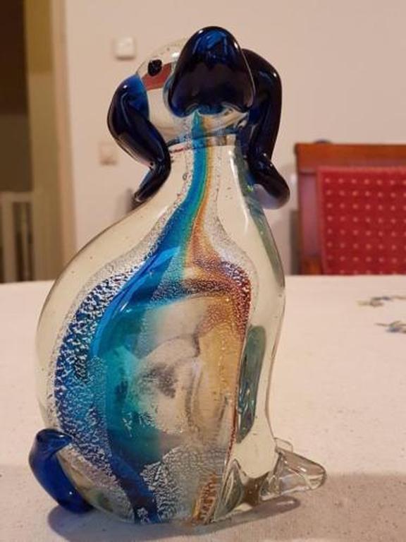 Cave Canem in Murano glas tecnica: Sommerso-incalmo 18 cm x 8 cm kopen? Bied vanaf 29!