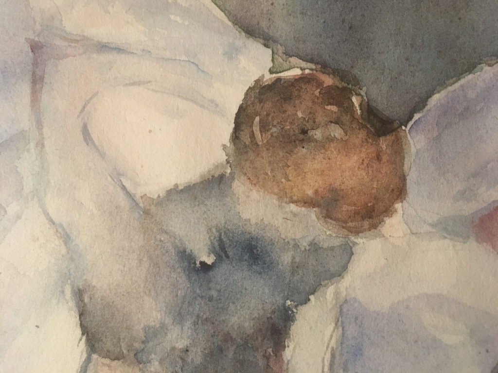 Onbekende Kunstenaar - Aquarel op papier - Zonder titel. kopen? Bied vanaf 1!