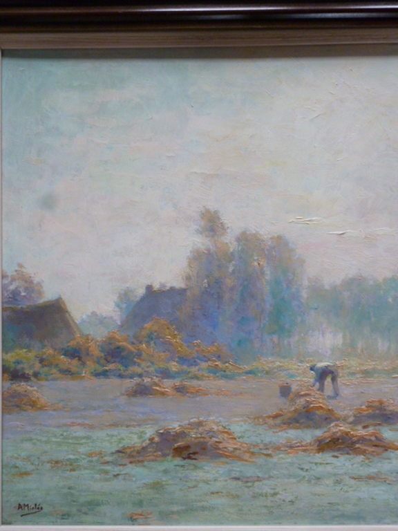 Adrianus Miolée - olieverf - "Octoberochtend bij Elspeet" kopen? Bied vanaf 1200!