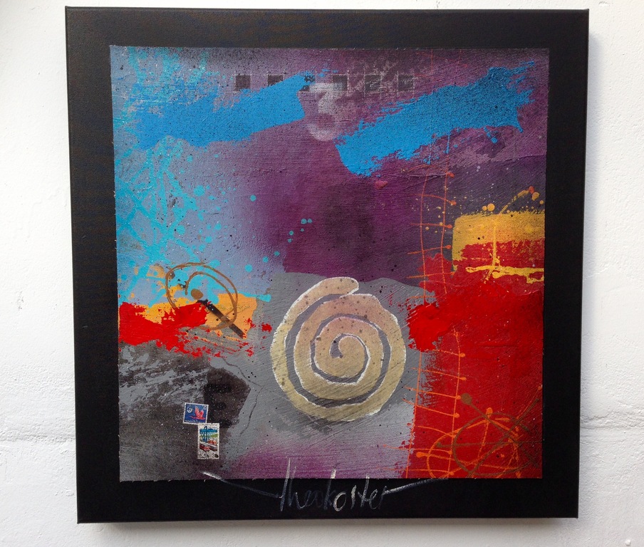 Theo koster , gemengde techniek, turbulance kopen? Bied vanaf 50!