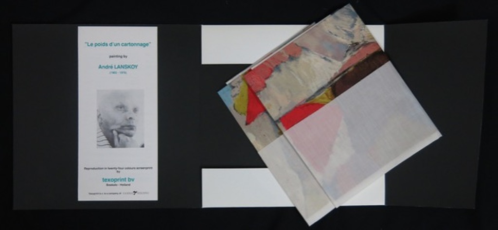 Andre Lanskoy: Zeefdruk op katoenzijde, Le poids d'un cartonnage kopen? Bied vanaf 1!