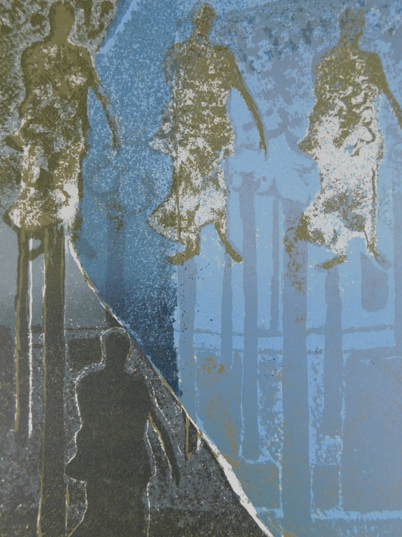 Andre Goezu - kleurenlitho - Les Tuileries kopen? Bied vanaf 30!