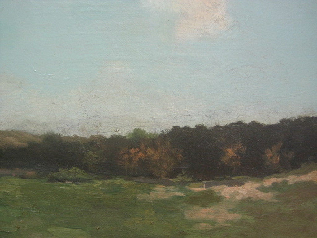 LWR Wenckebach 1860-1937 "Kennemerduinen" olieverf ca. 1900  kopen? Bied vanaf 1!