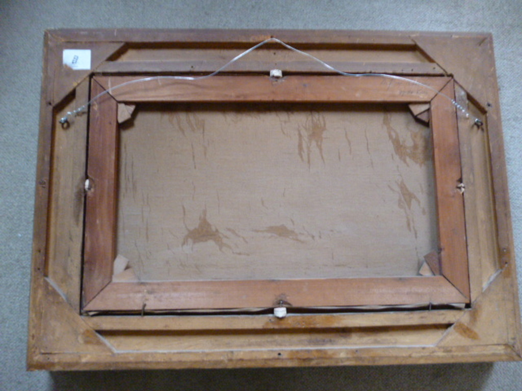 Dirk Johannes van Haaren - olieverf -  Aan de kade kopen? Bied vanaf 500!