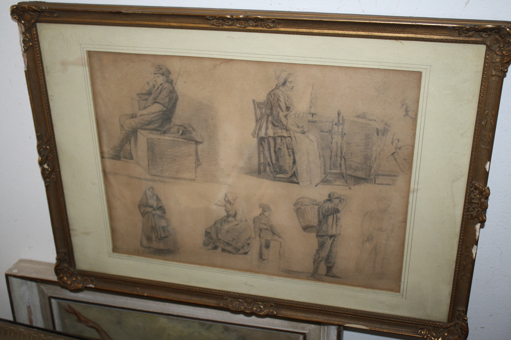 Philip SADEE - studietekeningen BOEREN LEVEN kopen? Bied vanaf 100!