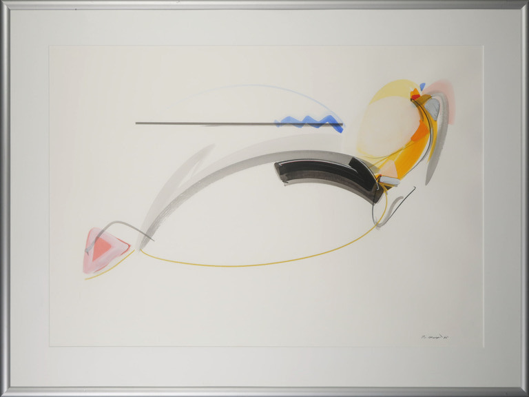 Peter van Drumpt: Aquarel, Z.T. - Ingelijst (Groot) kopen? Bied vanaf 80!