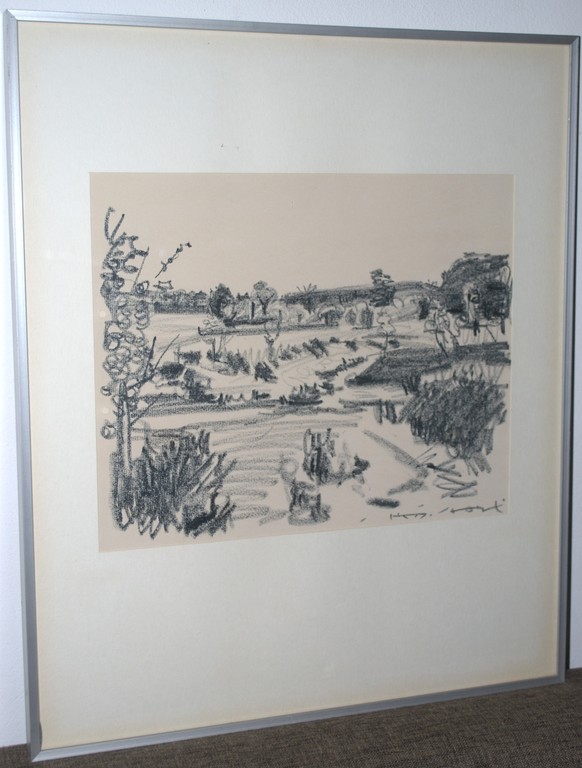 heide bij Zuidwolde Drente - contétekening verkocht voor € 60!