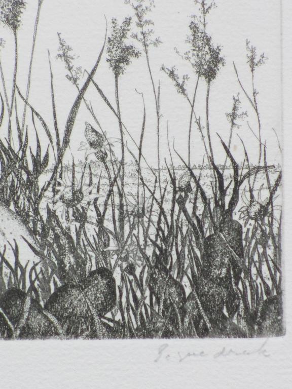 Willem Minderman, Landschap met appel, Ets kopen? Bied vanaf 35!