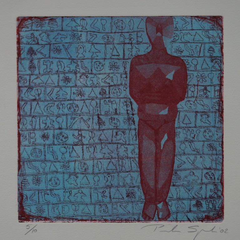 Paula Spoelstra - gesigneerde ets - 2002 kopen? Bied vanaf 1!