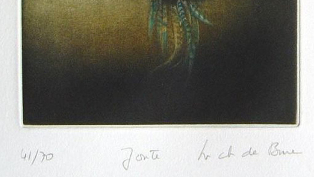 Niet of onleesbaar gesigneerd - Onbekende Kunstenaar.-JOUTE- Prachtige kleurenEts. Handgesigneerd/genummerd. kopen? Bied vanaf 59!