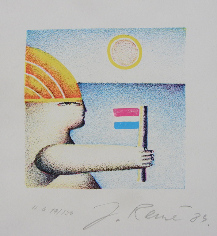 Jörg Remé, 3 grafieken, "Zomer", elk hand-genummerd en gesigneerd! kopen? Bied vanaf 30!
