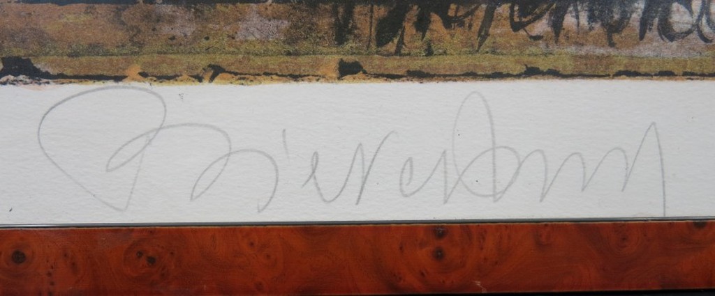 Gerti Bierenbroodspot: Litho, Klassieke vaas - Ingelijst kopen? Bied vanaf 100!