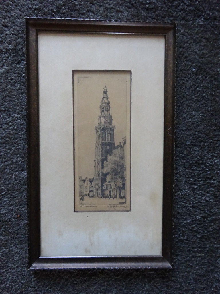 H.E. Roodenburg -  Amsterdam – Oude Kerkstoren. kopen? Bied vanaf 1!