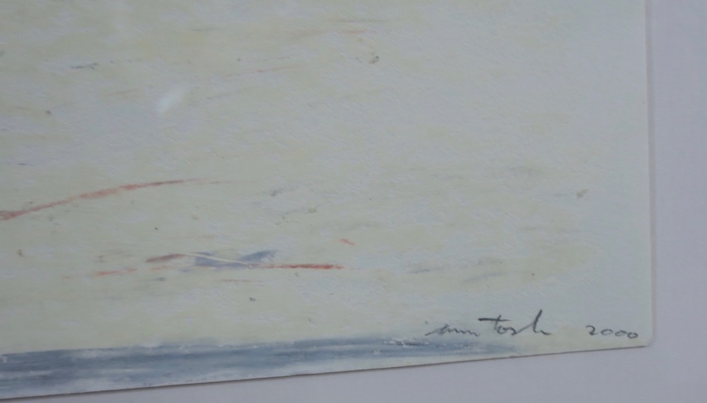 Anutosh: Potlood- en krijttekening, House hopping - Ingelijst kopen? Bied vanaf 80!