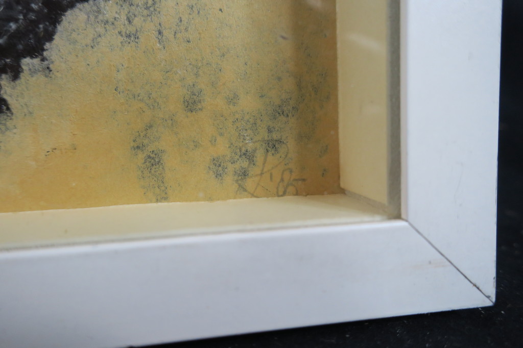 Ron Rooymans: Gemengde techniek, Kunst is onmogelijk - Ingelijst kopen? Bied vanaf 40!