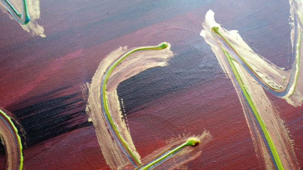 David Tak - Acryl op linnen - Nothing Remains kopen? Bied vanaf 1!