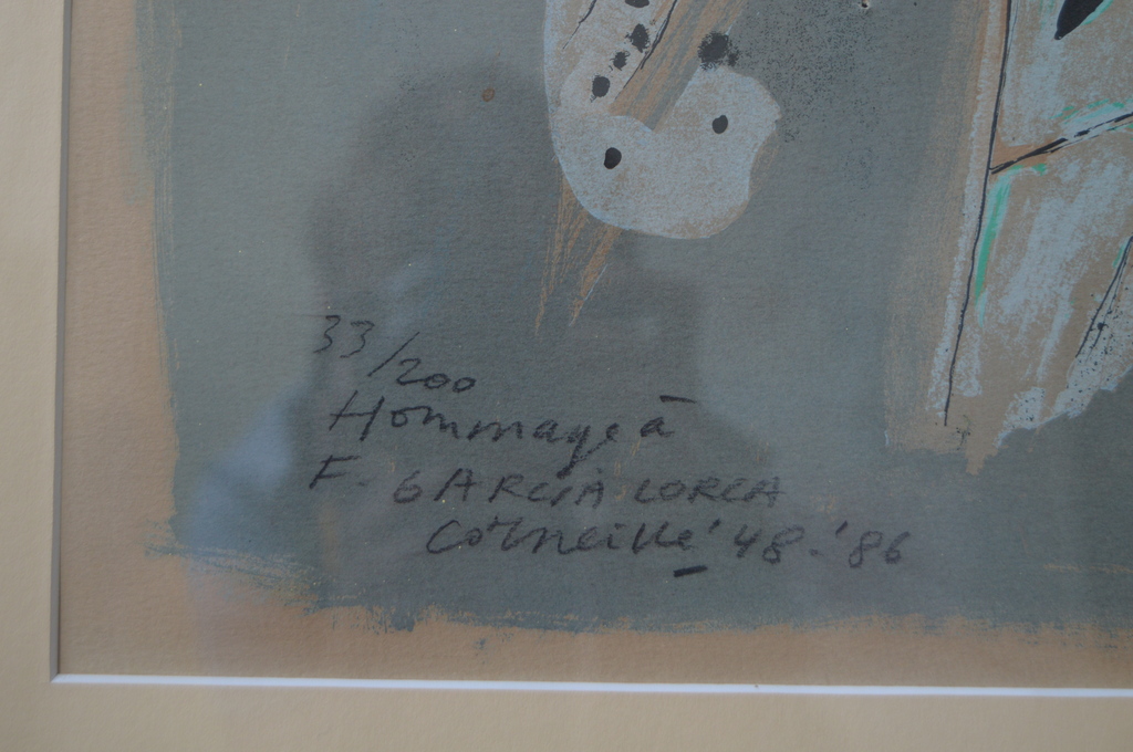 Corneille, Hommage a F. Garcia Lorca kopen? Bied vanaf 795!