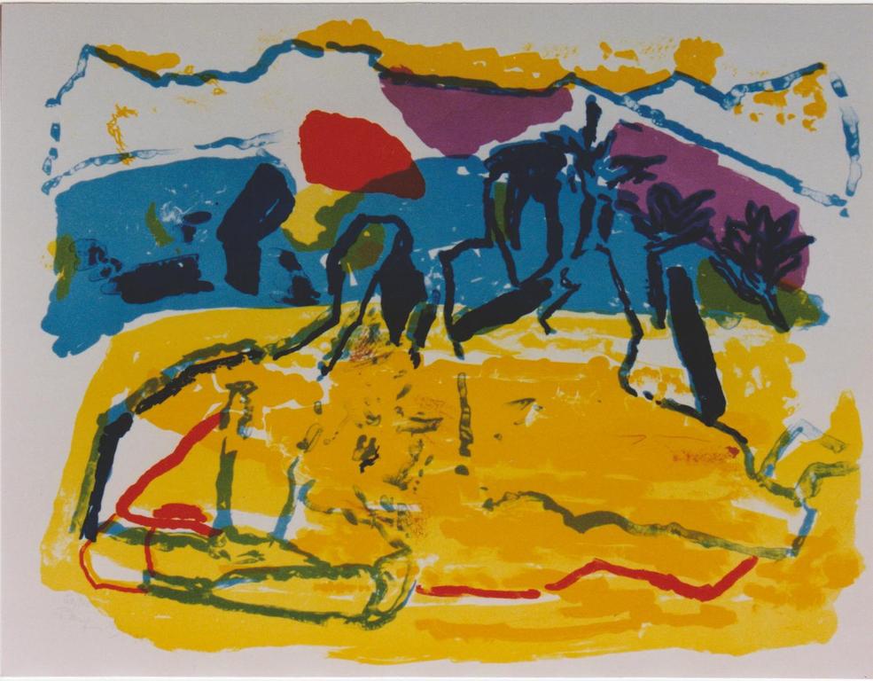 Pieter Defesche 4 kleurenlitho's met boek verkocht voor € 295!