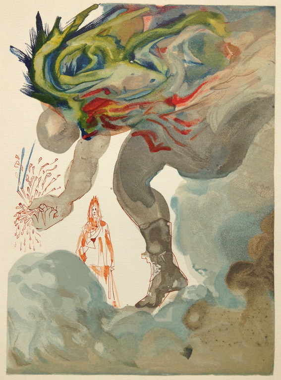 Salvador Dali, Originele houtgravure uit 1960, Oplage slechts 25 kopen? Bied vanaf 275!