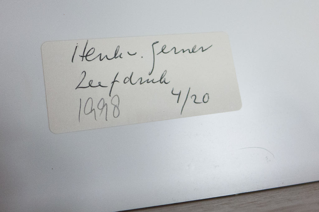 Henk van Gerner, zeefdruk, z.t. kopen? Bied vanaf 20!