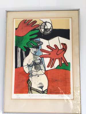 Corneille - Corneille serie van 4 uit 1984 verkocht voor € 1000!