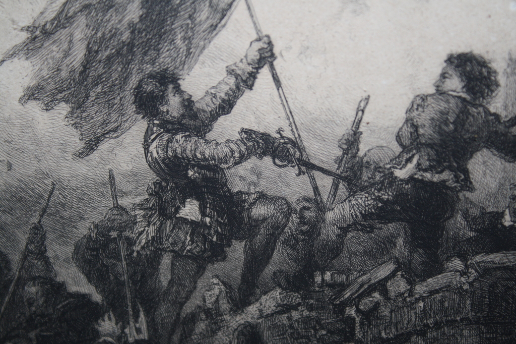 Herman ten Kate - veldslag met Willem van Oranje kopen? Bied vanaf 32!