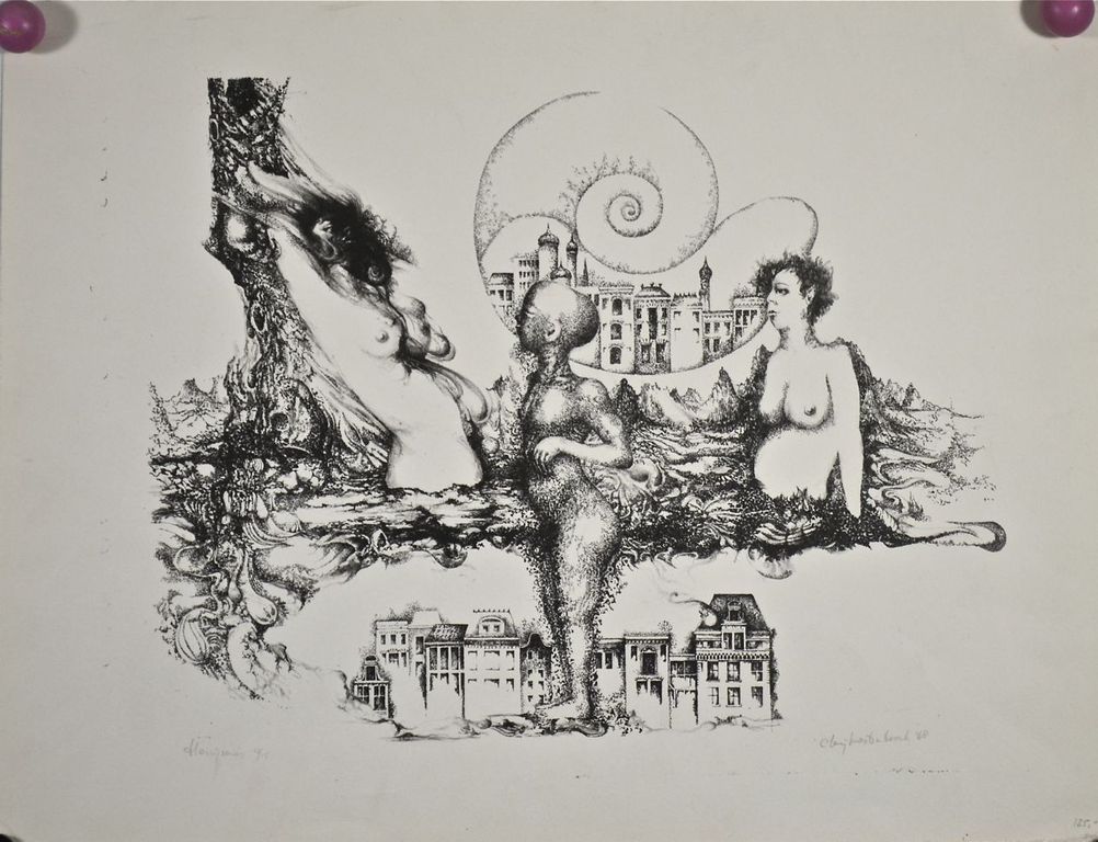 Clairy Mastenbroek: Litho. Figuren kopen? Bied vanaf 1!