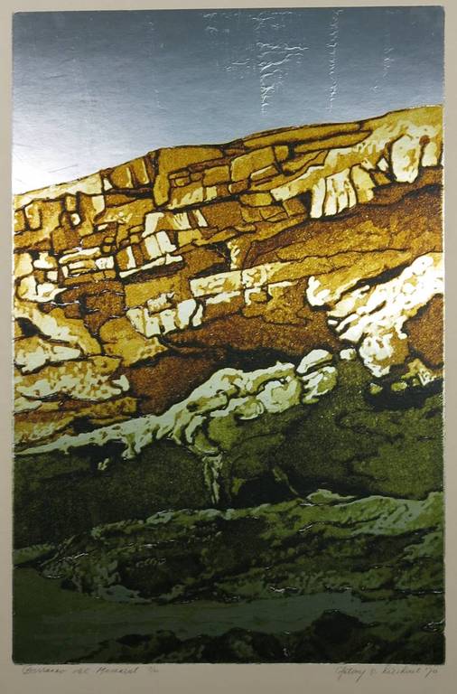 Anthony van Lieshout: Aquatint op aluminiumfolie, Barranco del Mascerat kopen? Bied vanaf 1!