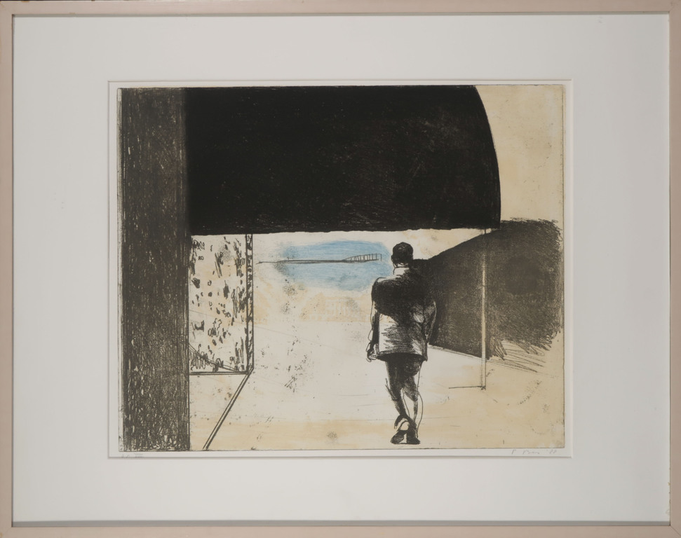 Peter Bes: Ets, Z.T. - Ingelijst kopen? Bied vanaf 40!