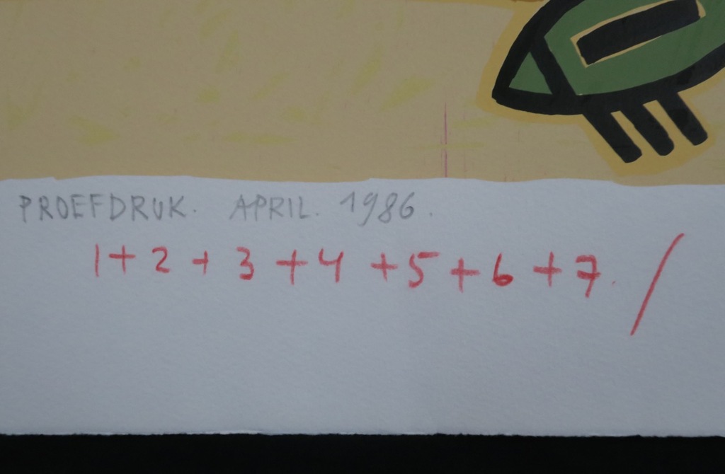 Lot met 2 zeefdrukken van Ferenc Gogos: Proefdrukken van werk zonder titels kopen? Bied vanaf 50!