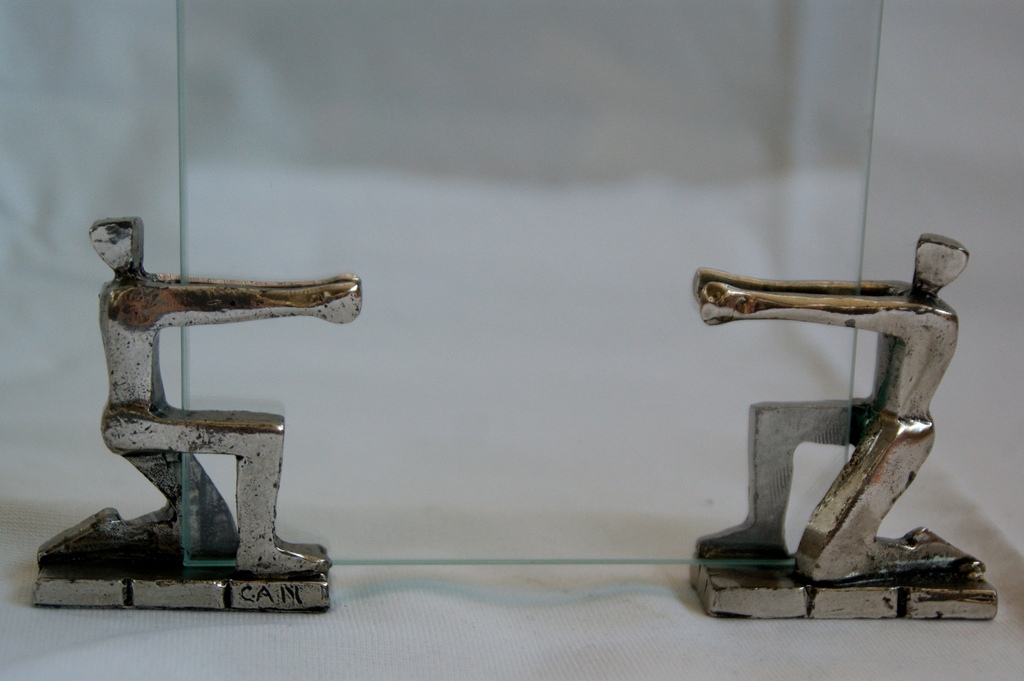 Corry Ammerlaan - modernistische verzilverde houders met glazen frame kopen? Bied vanaf 5!