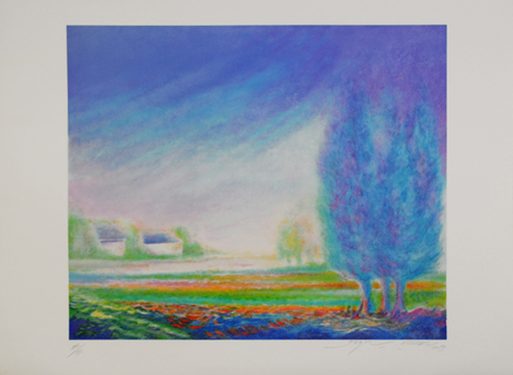 Jean Fernand 1948 Landschap prachtige kleurlithografie op Büttenpapier handgesig kopen? Bied vanaf 22!