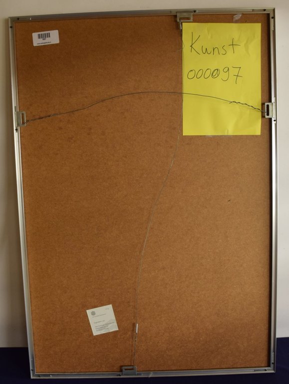 Jef Diederen - Linosnede - Zonder titel kopen? Bied vanaf 25!