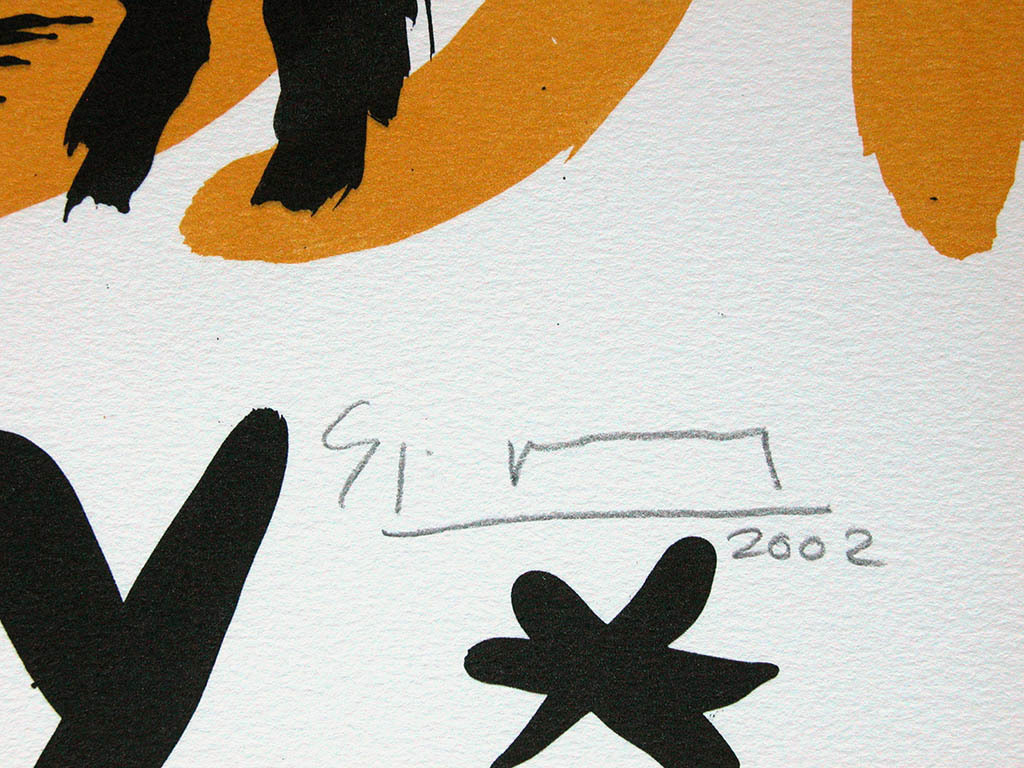 Stefan Szczesny, 'Una fiesta para los ojos‘, gesigneerde kleurenlitho, 2002  kopen? Bied vanaf 175!