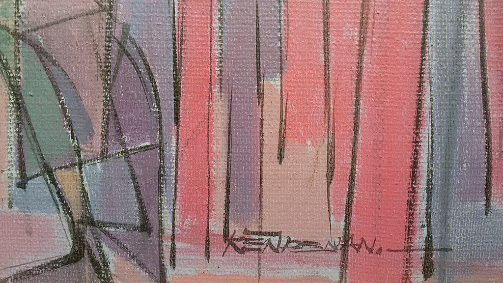 Balinese school - Offerdienst in tempel, verf op doek (bijzonder formaat, groot) kopen? Bied vanaf 150!