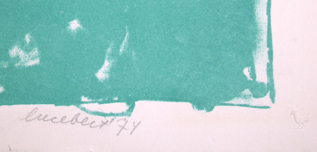 Lucebert, Kleurenlitho (kleine oplage: totaal 50 !) kopen? Bied vanaf 125!