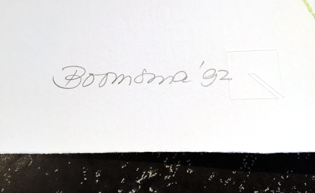 Marijke Boomsma - Philadelphia Lion - gesigneerde zeefdruk - 1998 kopen? Bied vanaf 65!