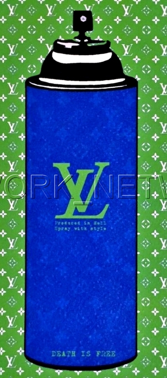 DEATH NYC "Color Spray G" - n° A/P - Signed with COA (Edition Artist Proof) kopen? Bied vanaf 1!