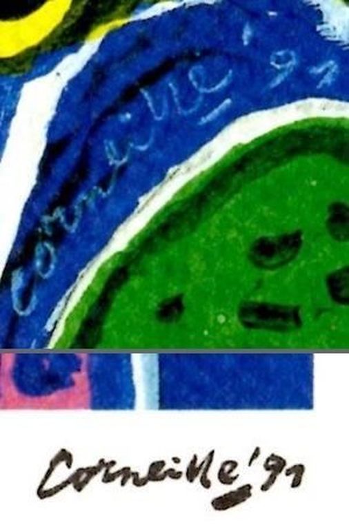 Corneille Zeefdruk "The Tie" (1991) kopen? Bied vanaf 40!