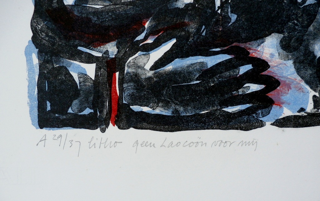 Hermien van Herpt - Litho: geen Laocoön voor mij - 1992 kopen? Bied vanaf 35!