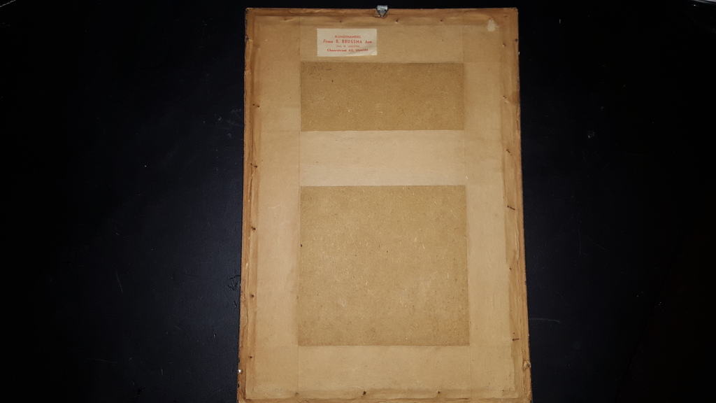 H. Roodenburg - ets, Bloempotsteeg Gorinchem '24, handgesigneerd kopen? Bied vanaf 39!