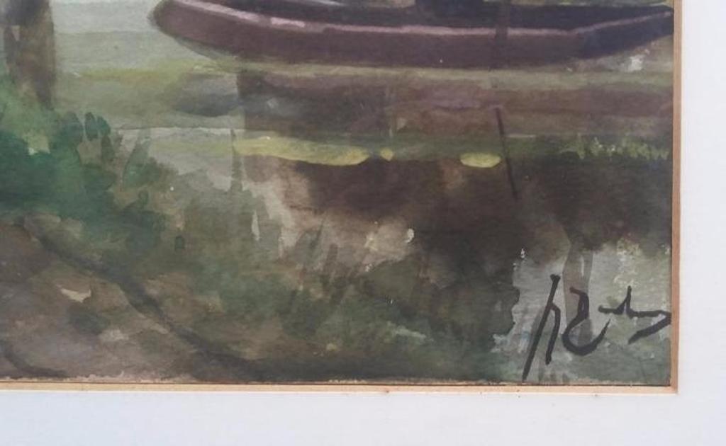 J.H. Doeleman (1848-1913) - Aquarel - gesigneerd  kopen? Bied vanaf 50!