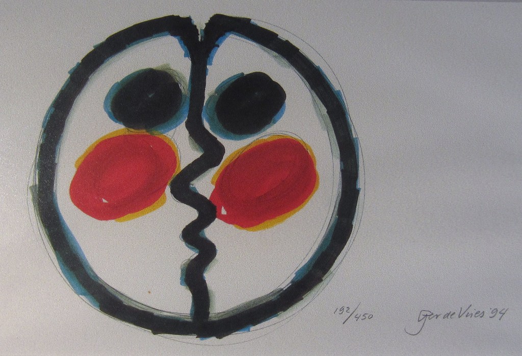 Gerard de Vries (1942) - Abstract grafiek - 1994 kopen? Bied vanaf 25!