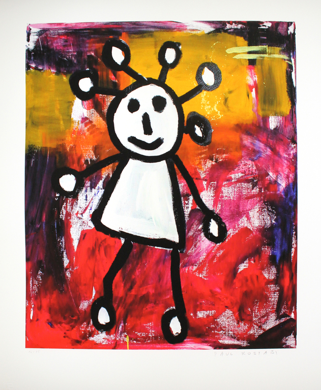 Handgesigneerde Giclee - Chucky verkocht voor € 55!