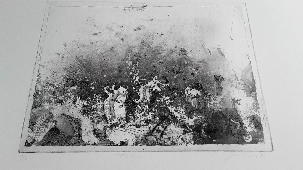 Jan Prins - Fabel - Gesigneerd 86 - Ets kopen? Bied vanaf 1!