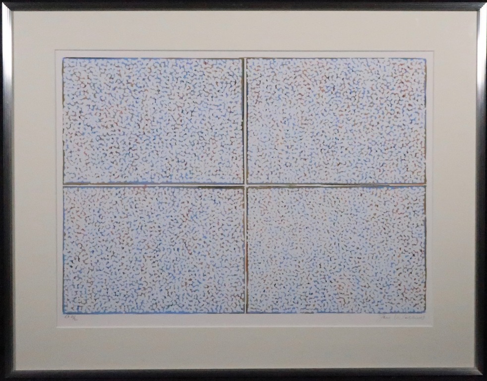 Jan Wolkers: Zeefdruk, Sneeuw - Ingelijst kopen? Bied vanaf 250!