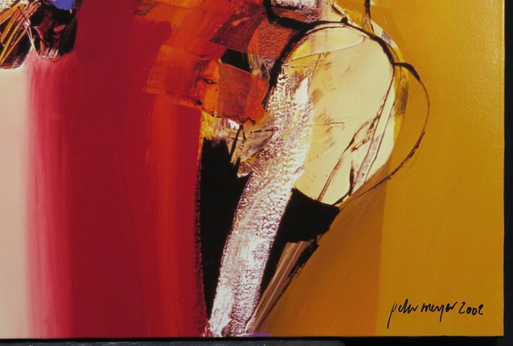 Peter Meijer: Giclee op doek, Bellis kopen? Bied vanaf 75!