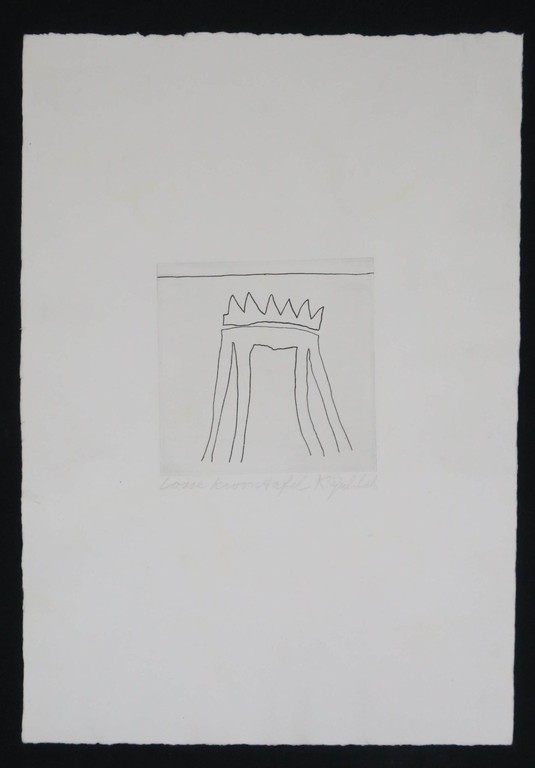 Klaas Gubbels: Ets, Losse Kroontafel kopen? Bied vanaf 1!