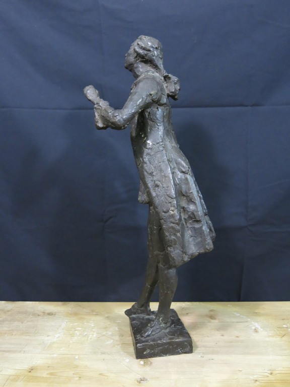Gabriel Sterk: Bronzen beeld, Casanova kopen? Bied vanaf 950!